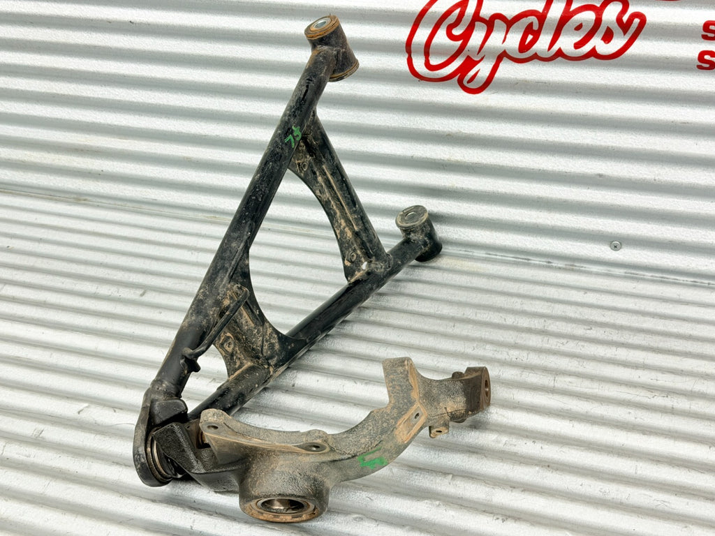 2010 Kawasaki Teryx 750 Left Front Knuckle with A-Arm OEM 39186-0096