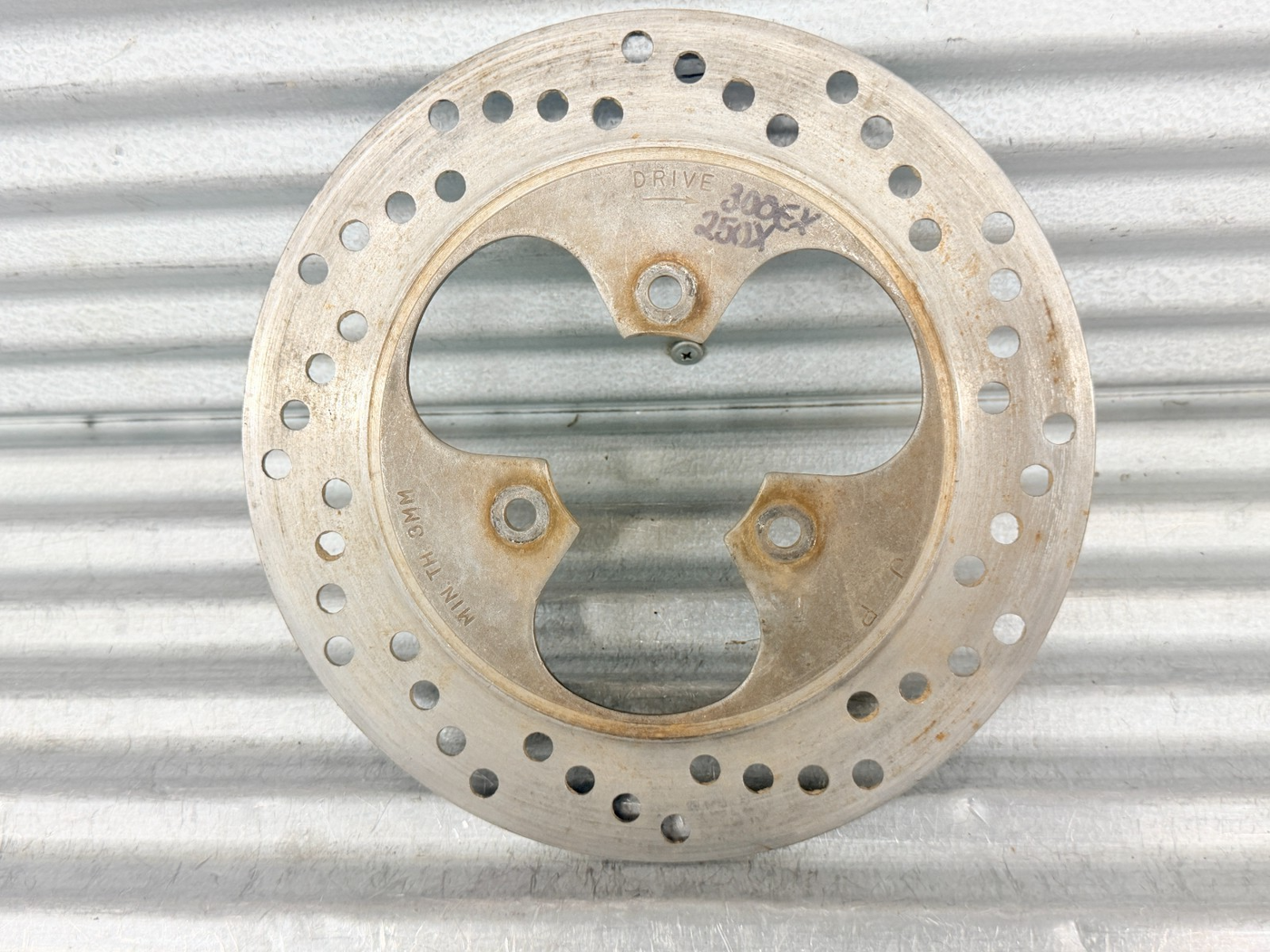 87-92 Honda TRX250X 93-08 TRX300EX OEM Rear Brake Rotor 43122-HC0-000