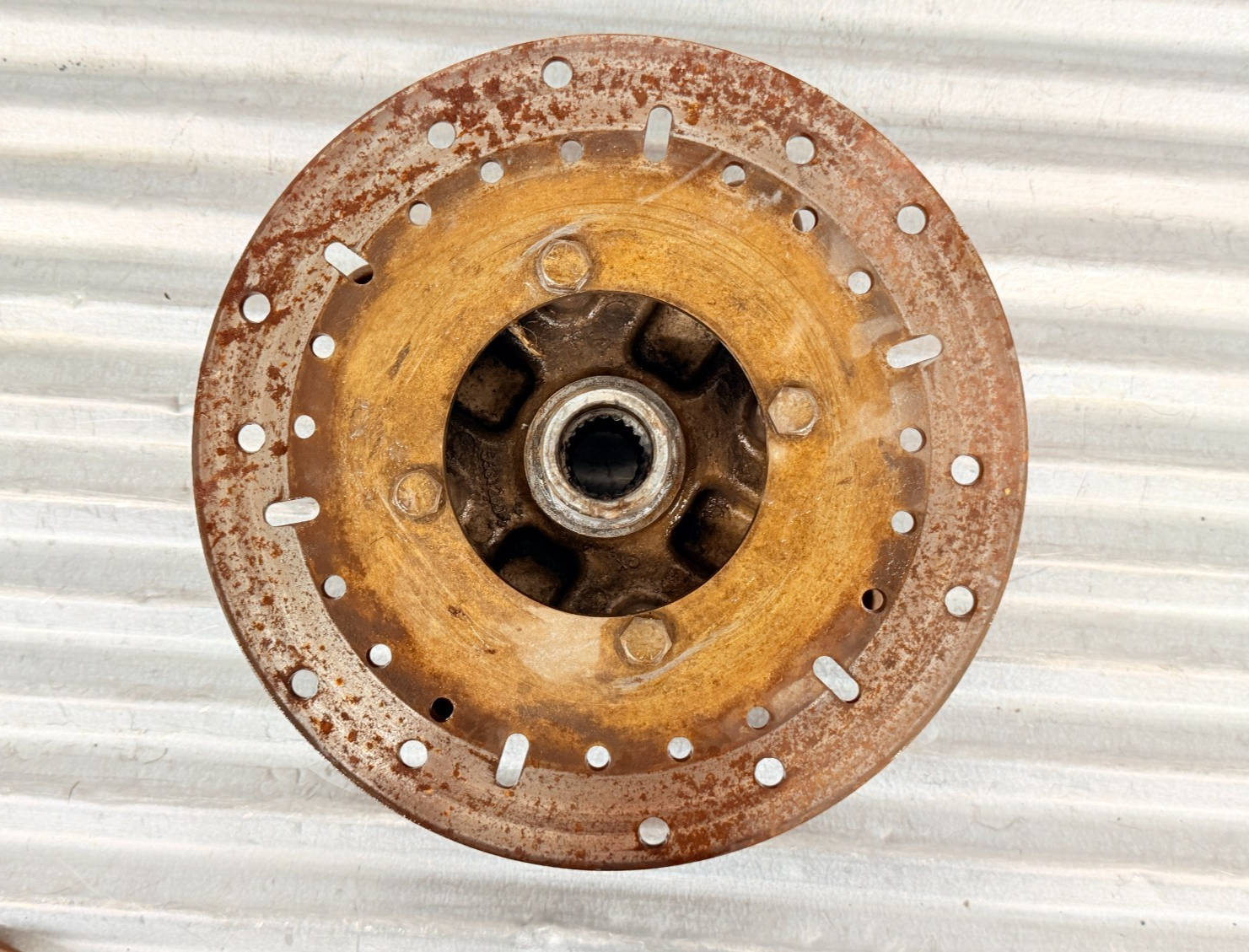 2003 Polaris Sportsman 700 Left Front Wheel Hub Brake Disc Rotor OEM 5133360