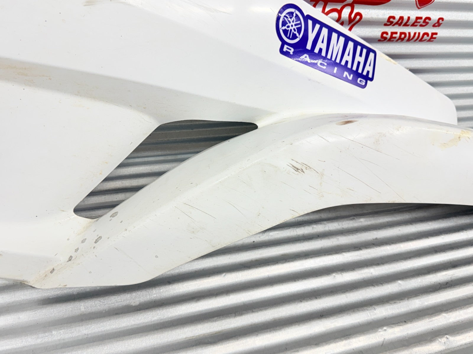 2017 Yamaha YXZ1000R SS Rear Left Panel White OEM 2HC-F1611-21-00