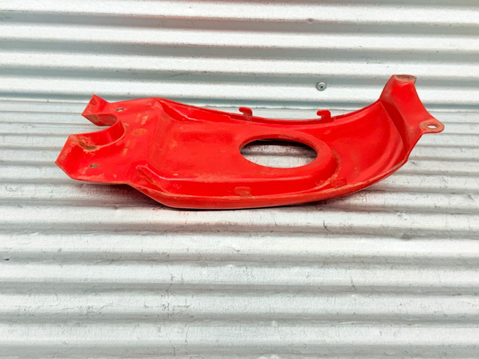 1999-2004 Honda TRX400EX 400EX Red Fuel Gas Tank Cover Panel OEM 83700-HN1-000ZA