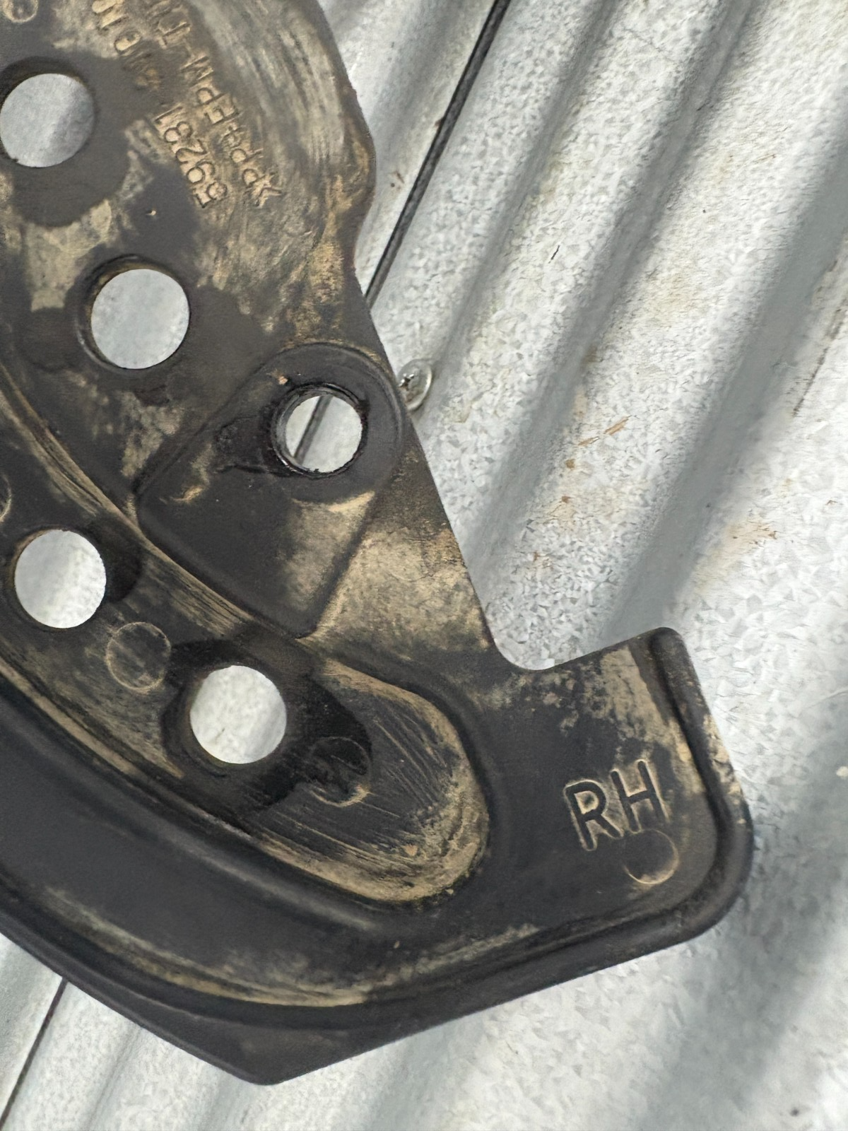 2013 Suzuki KingQuad 750 AXi Right Front Disc Cover OEM 59231-31G10