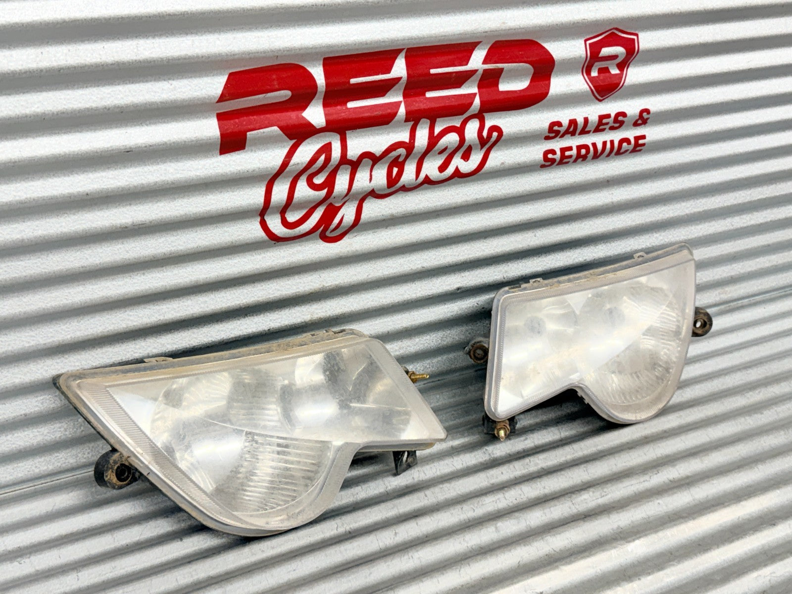 2007 Arctic Cat 400 4x4 ATV LH RH Headlight Assembly OEM 0509-028 0509-027