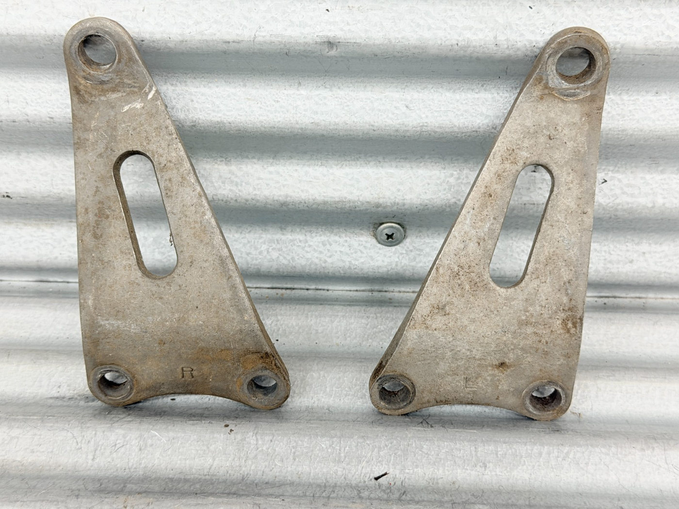 99-04 Honda TRX400EX TRX400X OEM Left Right Engine Motor Mount Brackets