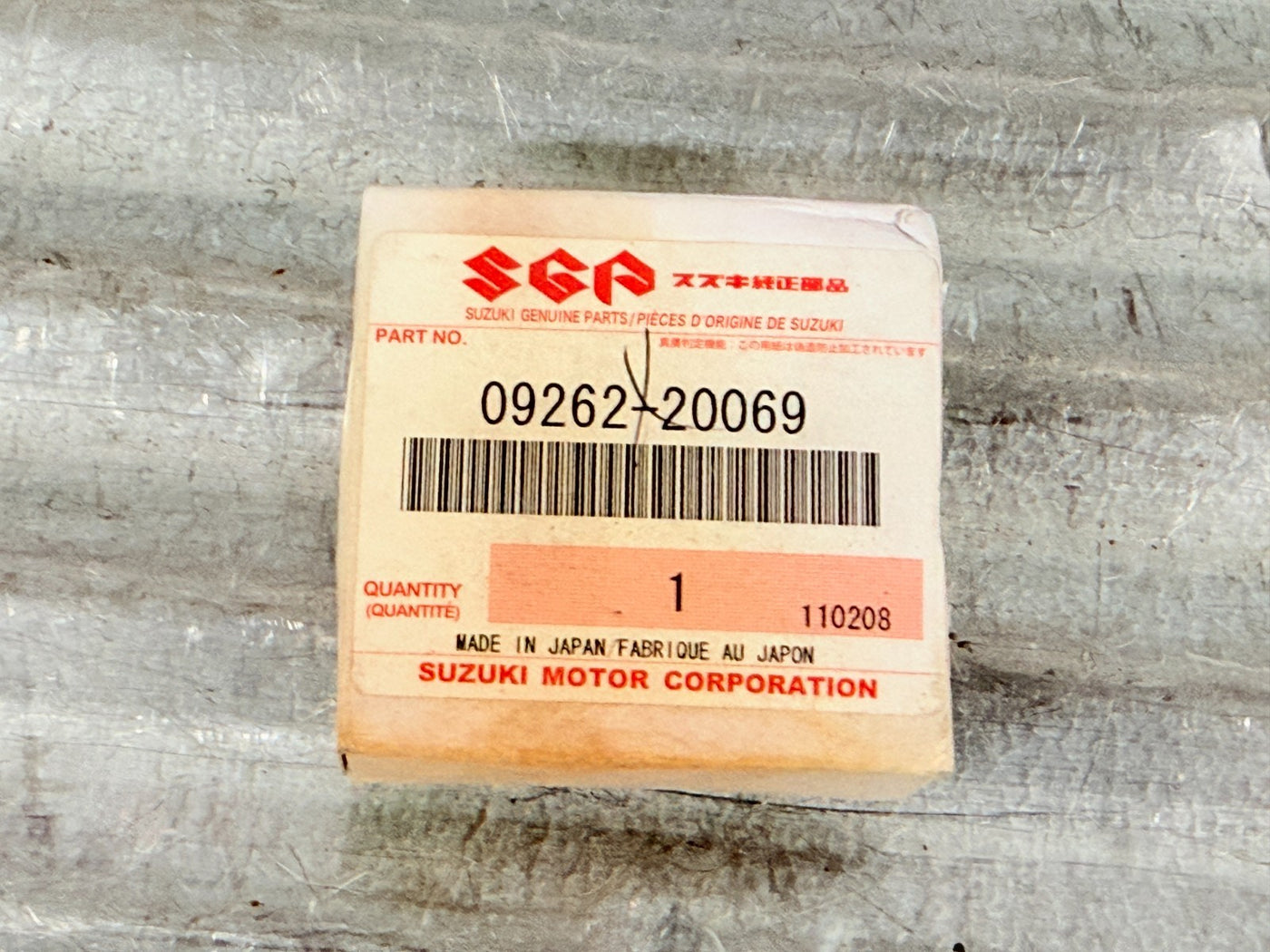 New OEM Suzuki RM85 DR-Z125 GZ250 TU250 Bearing 20x47x14 09262-20069