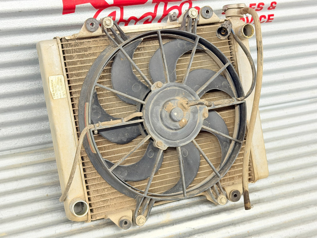 2010 Kawasaki Teryx 750 Radiator & Cooling Fan OEM 59502-0047