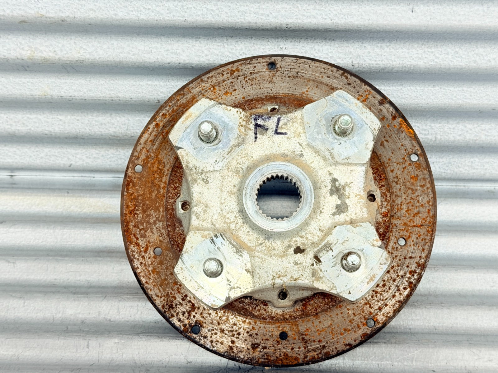 2005 Arctic Cat 500 ATV Front Left Wheel Hub Rotor OEM 1436-164 / 1502-462