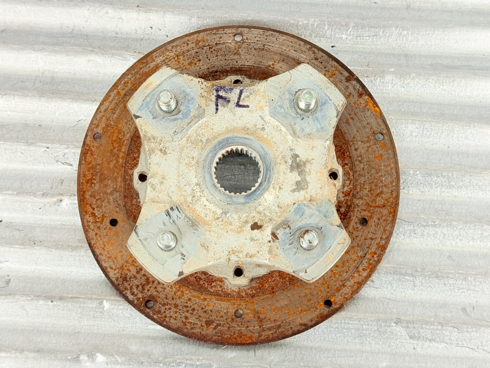 2005 Arctic Cat 500 ATV Front Left Wheel Hub Rotor OEM 1436-164 / 1502-462