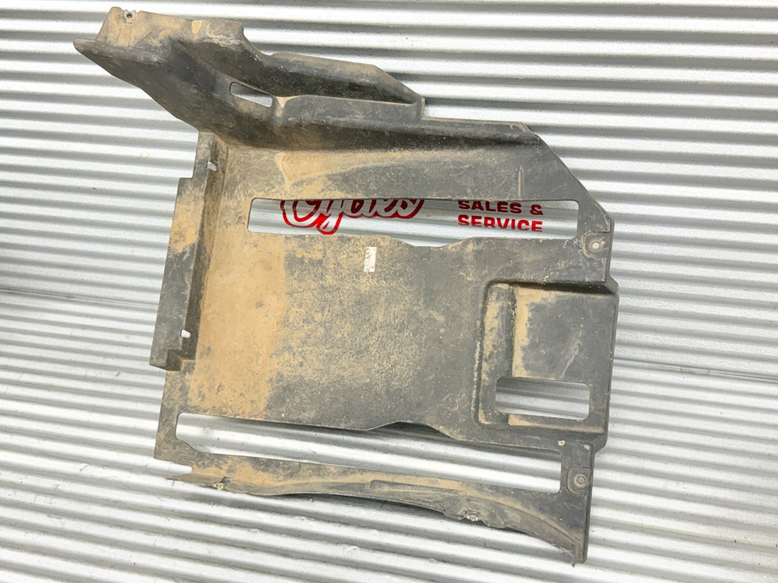 2017 Yamaha YXZ 1000R SS Under Seat Panel Left OEM 2HC-F84A3-00-00