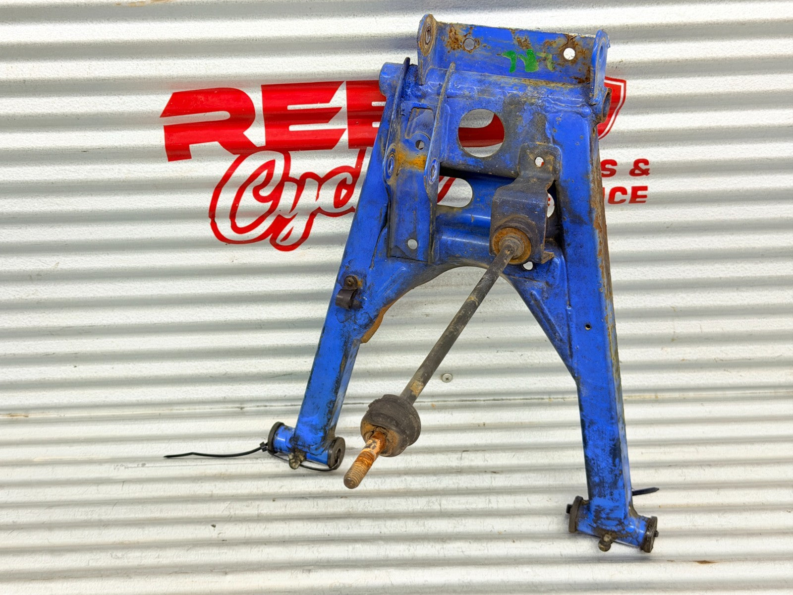 2016 Polaris Ranger Crew 900 Left Rear Lower A-Arm OEM 1018460-689 Blue