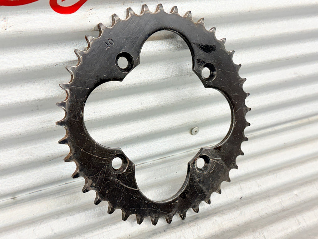 2004-2005 Honda TRX450R TRX450ER 40T Rear Chain Sprocket 520 Black