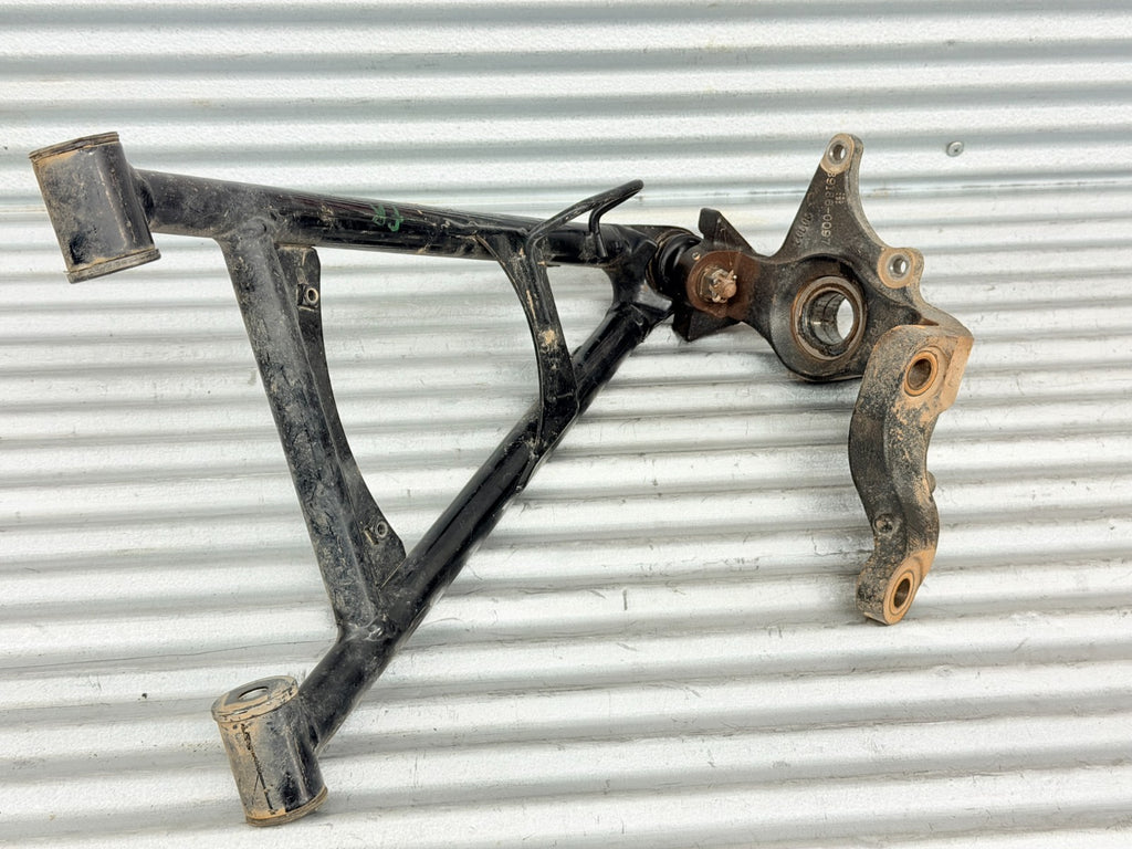 2010 Kawasaki Teryx 750 Right Front Knuckle & Upper A-Arm OEM 39186-0097
