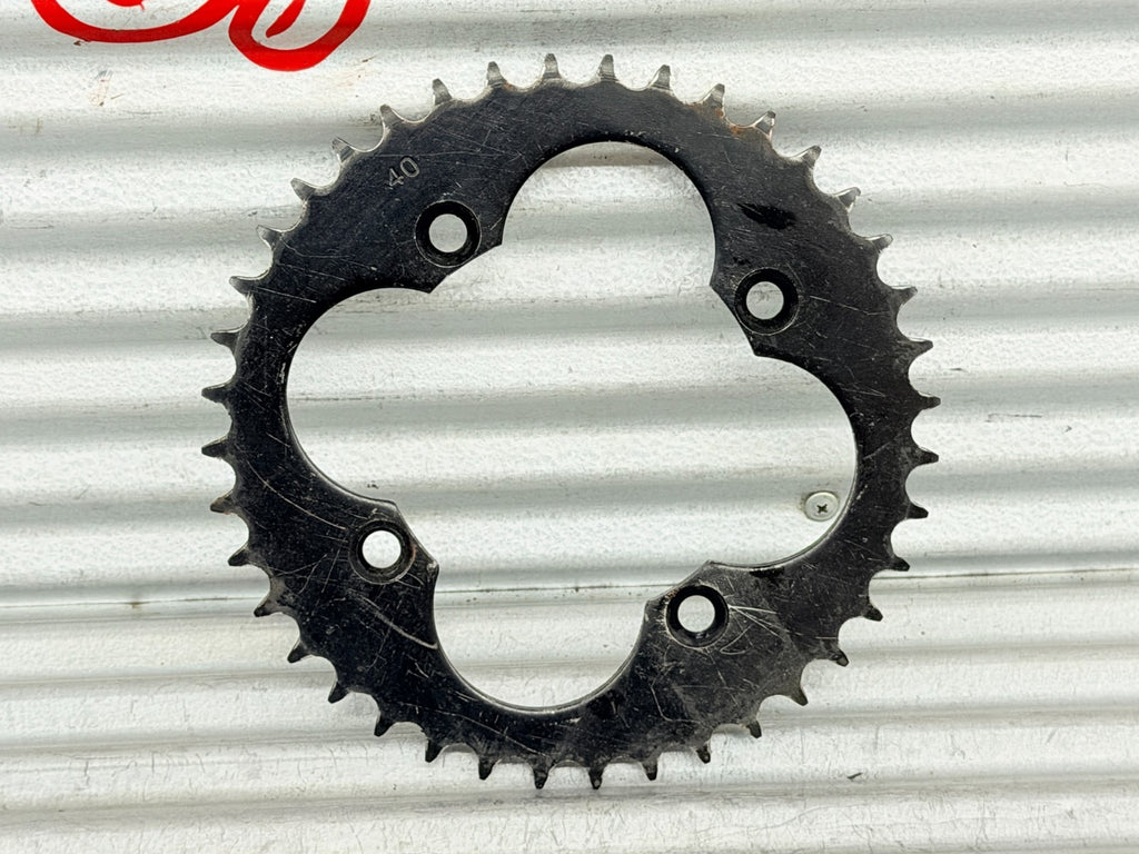 2004-2005 Honda TRX450R TRX450ER 40T Rear Chain Sprocket 520 Black