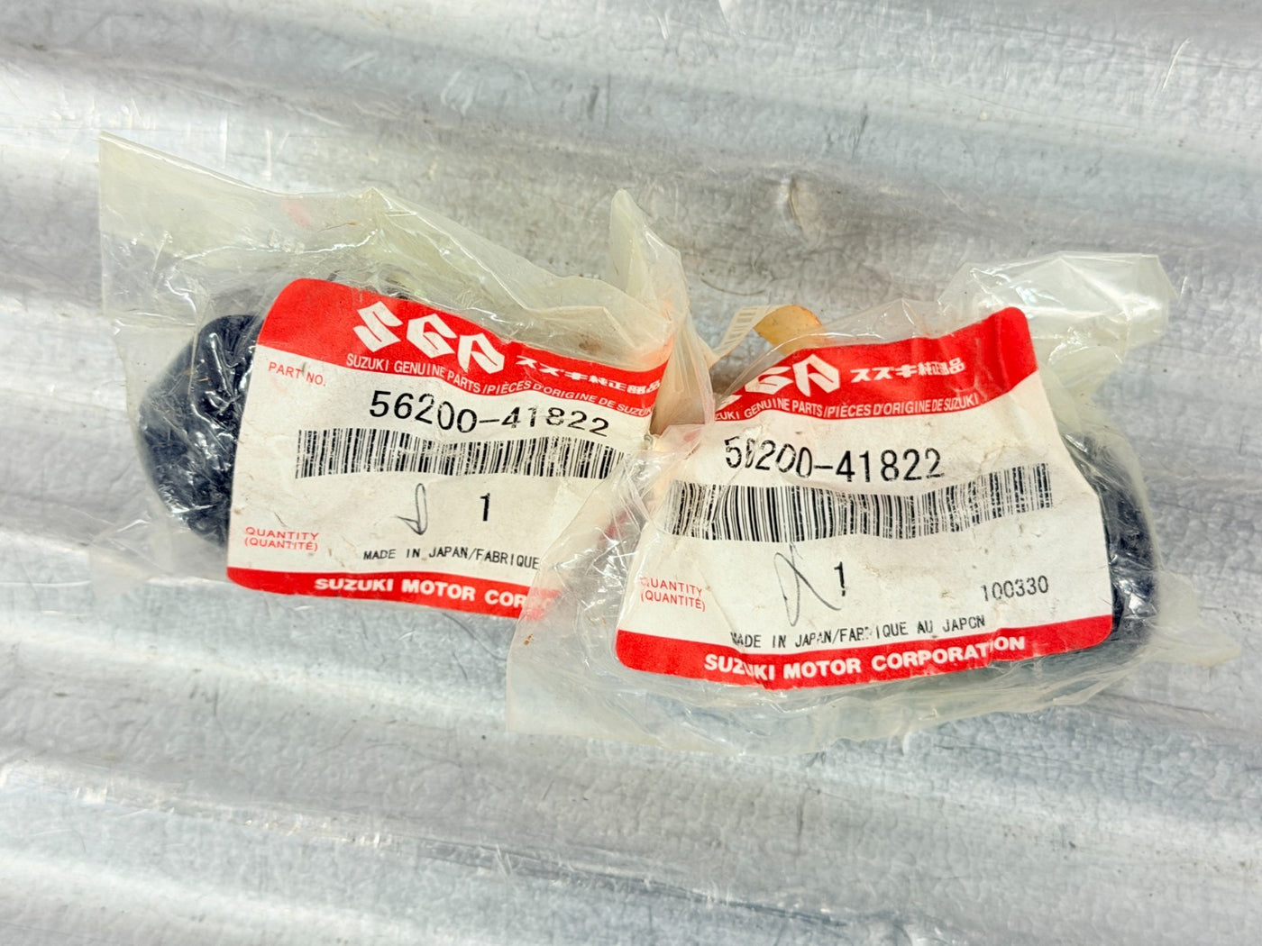 2x New OEM Suzuki GSXR600 GSXR750 GSXR1000 Bar End Weights 56200-41822