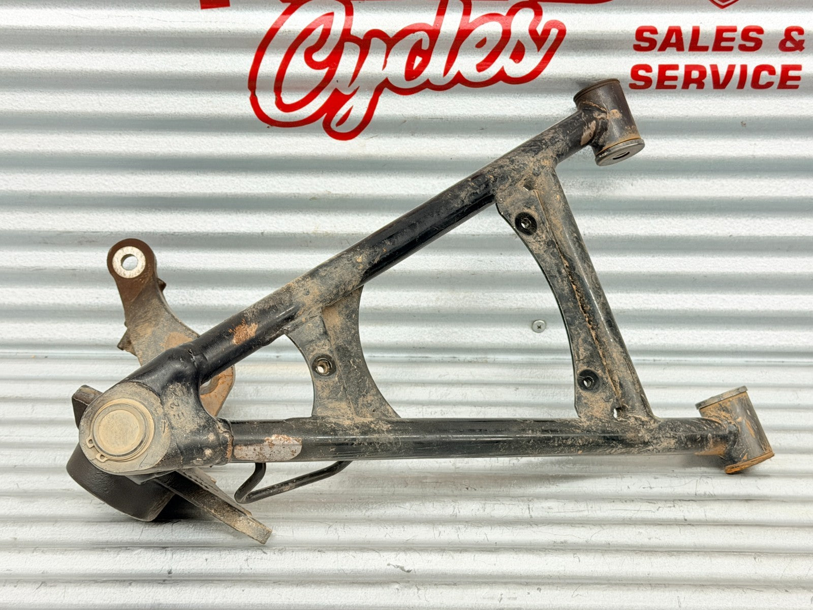 2010 Kawasaki Teryx 750 Left Front Knuckle with A-Arm OEM 39186-0096