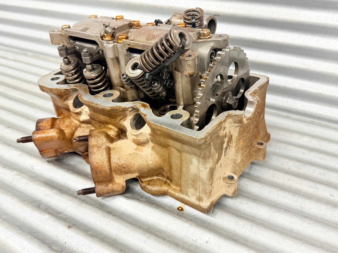 Polaris Sportsman 850 OEM Cylinder Head Assembly 3022821 Damage