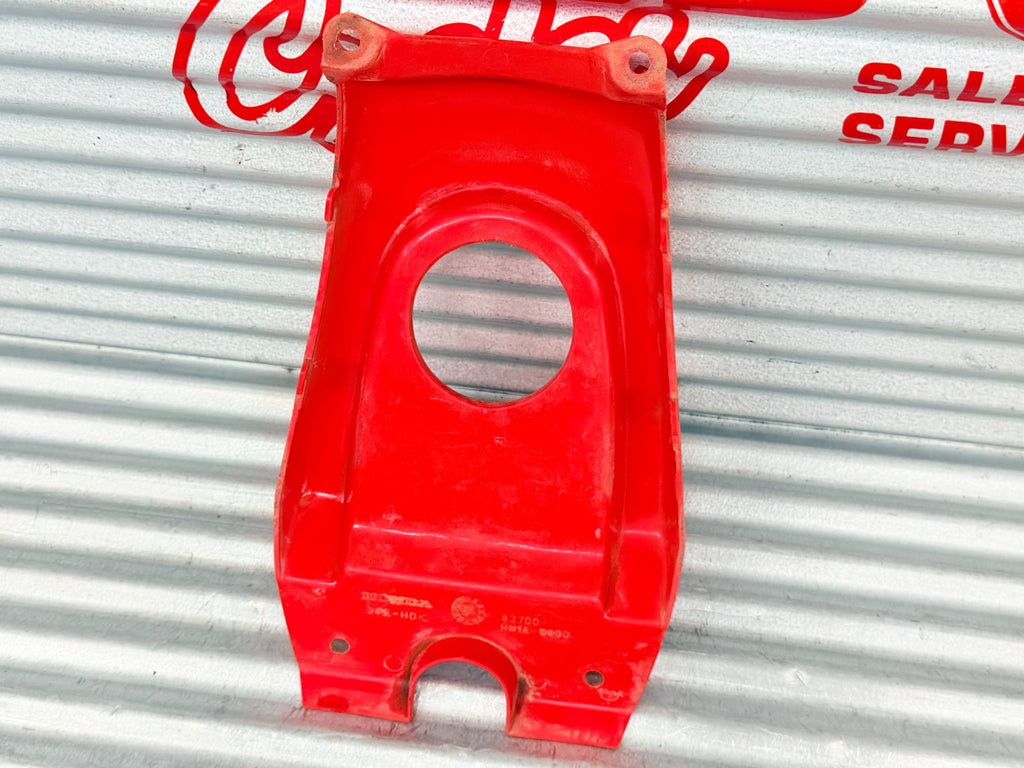1999-2004 Honda TRX400EX 400EX Red Fuel Gas Tank Cover Panel OEM 83700-HN1-000ZA