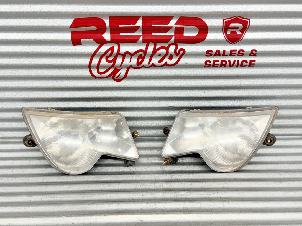 2007 Arctic Cat 400 4x4 ATV LH RH Headlight Assembly OEM 0509-028 0509-027