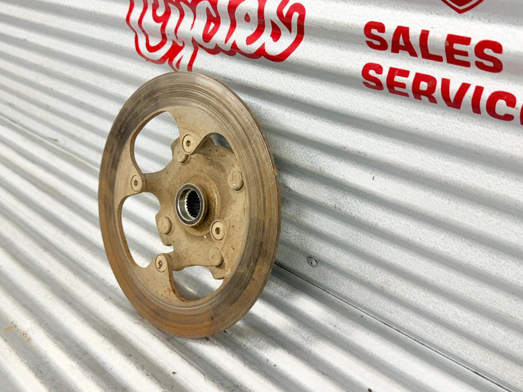 2017 Yamaha YXZ1000R SS Left Front Wheel Hub With Rotor OEM 2HC-F5111-00-00