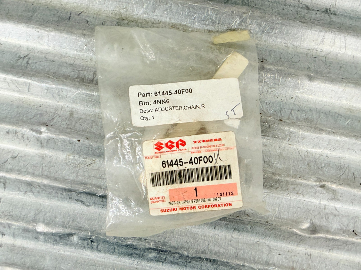 New OEM Suzuki GSXR600 GSXR750 GSXR1000 Hayabusa RH Chain Adjuster 61445-40F00