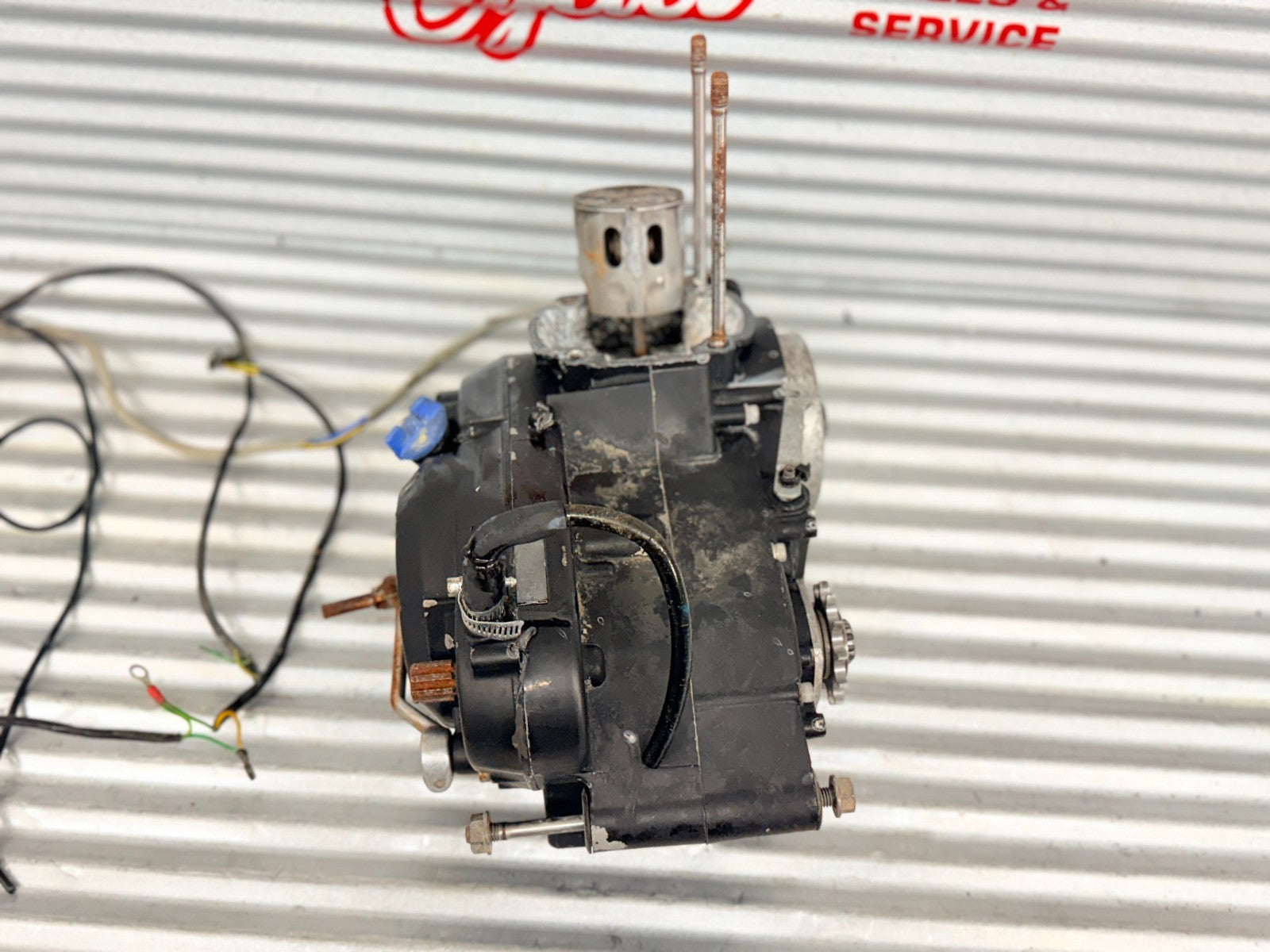 1984 Husqvarna CR WR XC Engine Motor Assembly 0974 0178 READ DESC