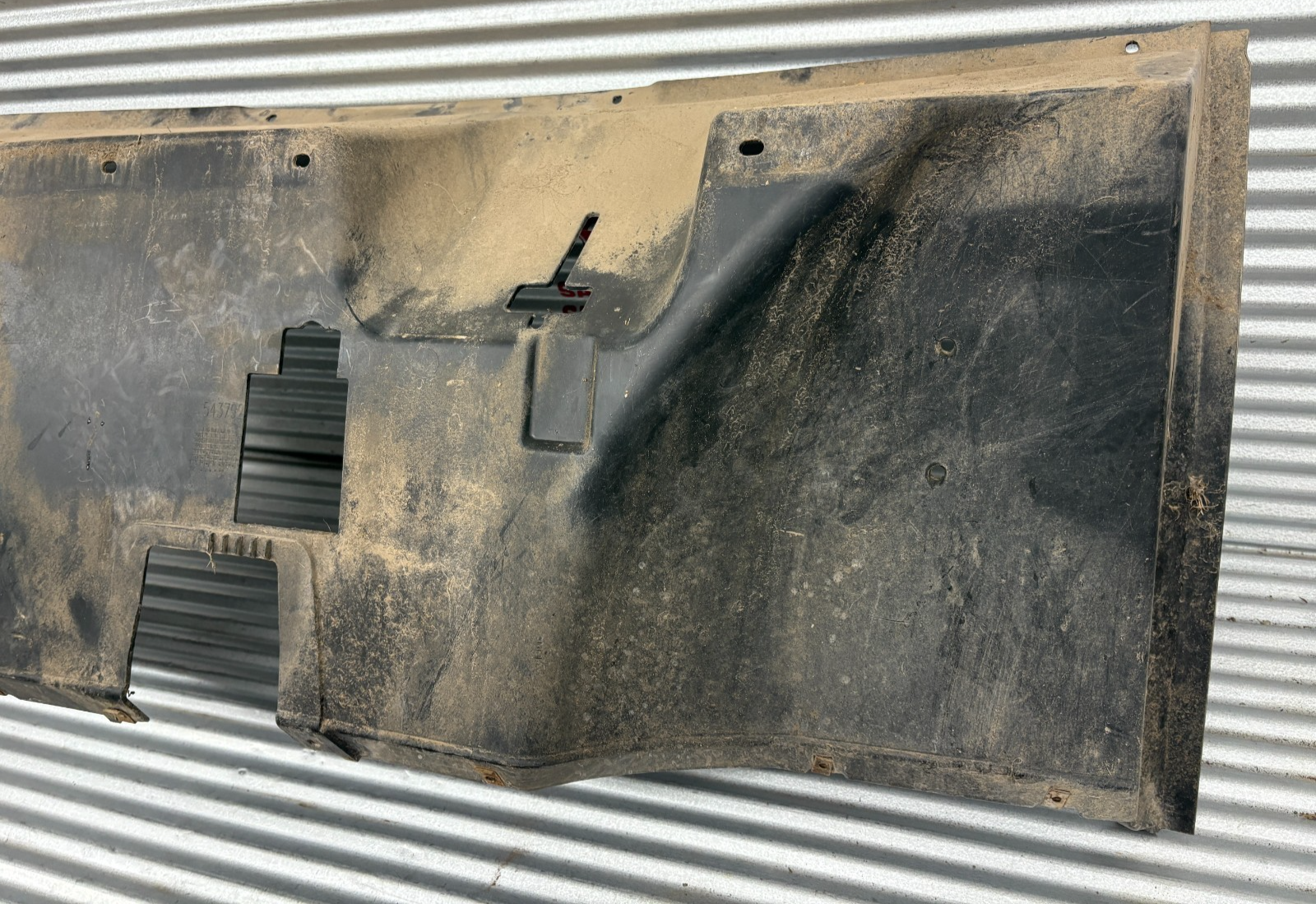 2014 Polaris Ranger 570 Crew EFI Black Front Floor OEM 5437927-070
