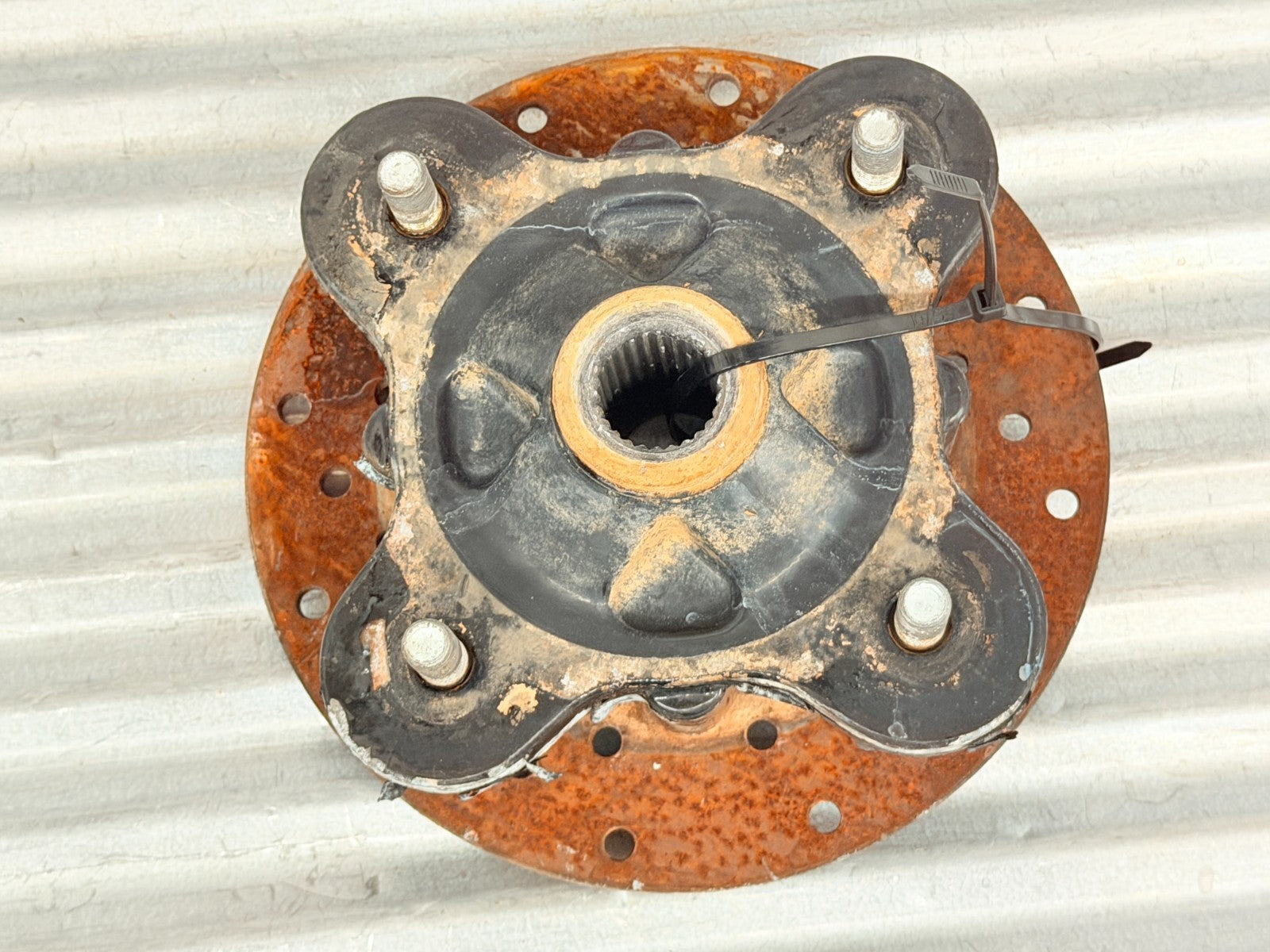 2016 Polaris Ranger Crew 900 Left Rear Brake Rotor Disc Hub OEM 5248250 5137431