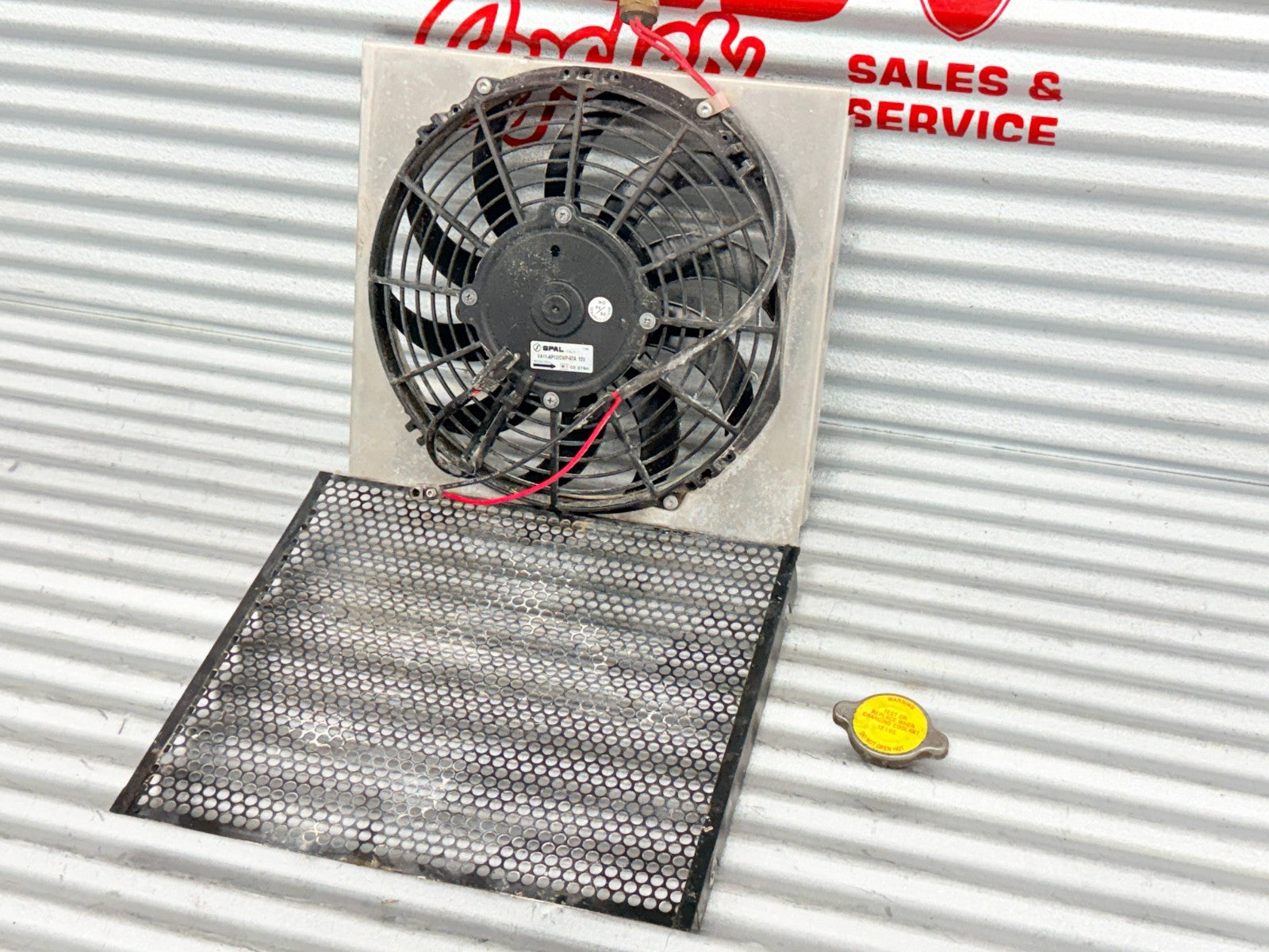 2005 Arctic Cat 500 4x4 Radiator Fan And Shroud Cap Cage OEM 0413-046 / 0413-123