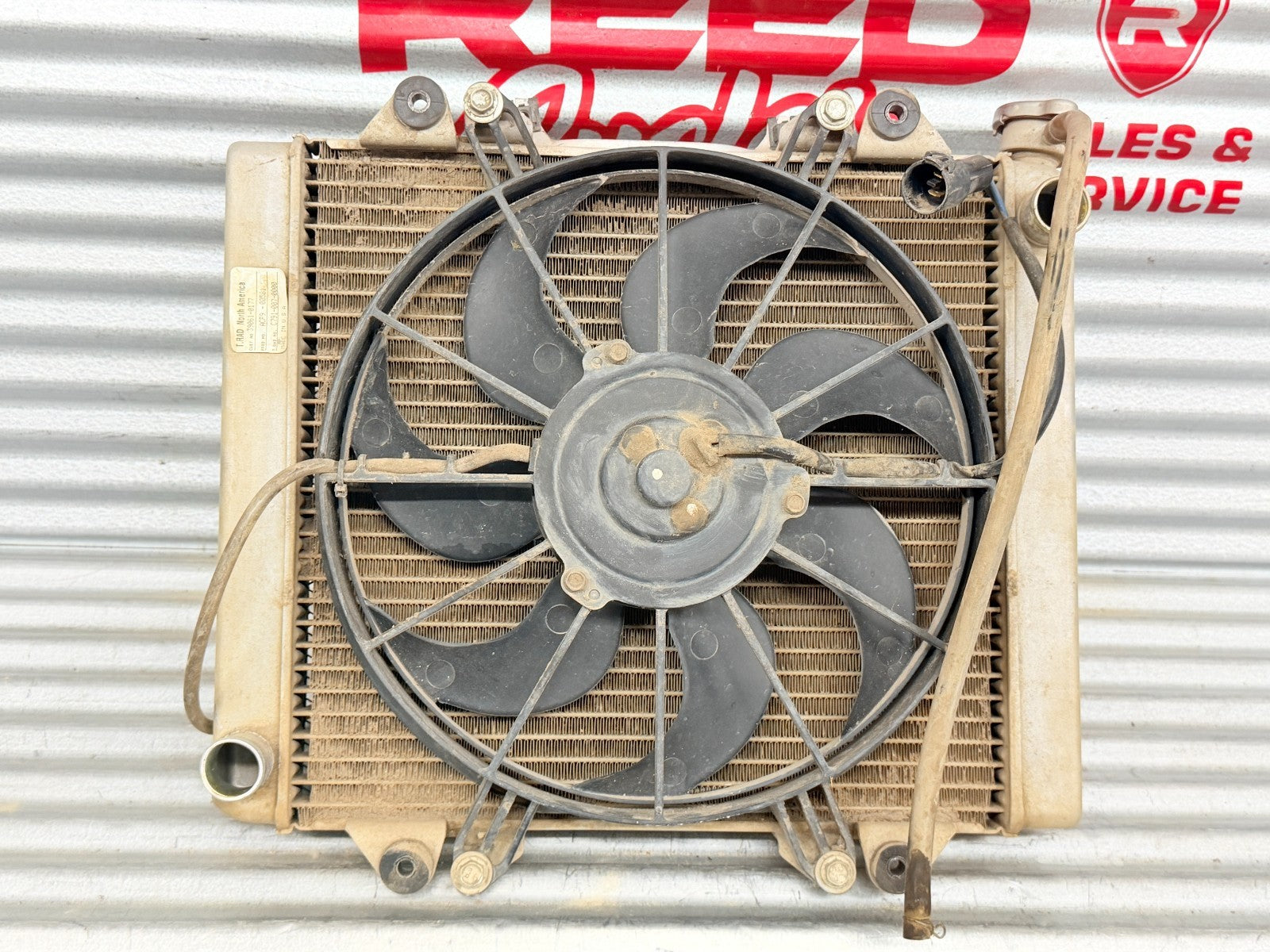 2010 Kawasaki Teryx 750 Radiator & Cooling Fan OEM 59502-0047
