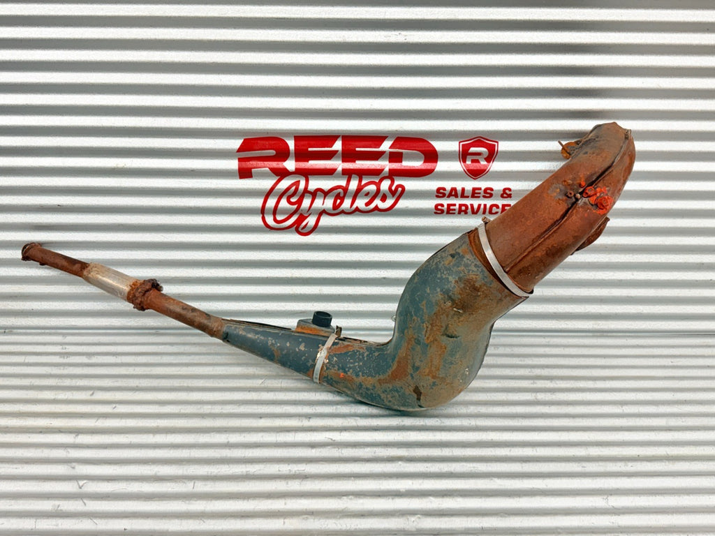 1984 Husqvarna WR125 CR125 XC125 Exhaust Pipe Expansion Chamber OEM 1513293-01