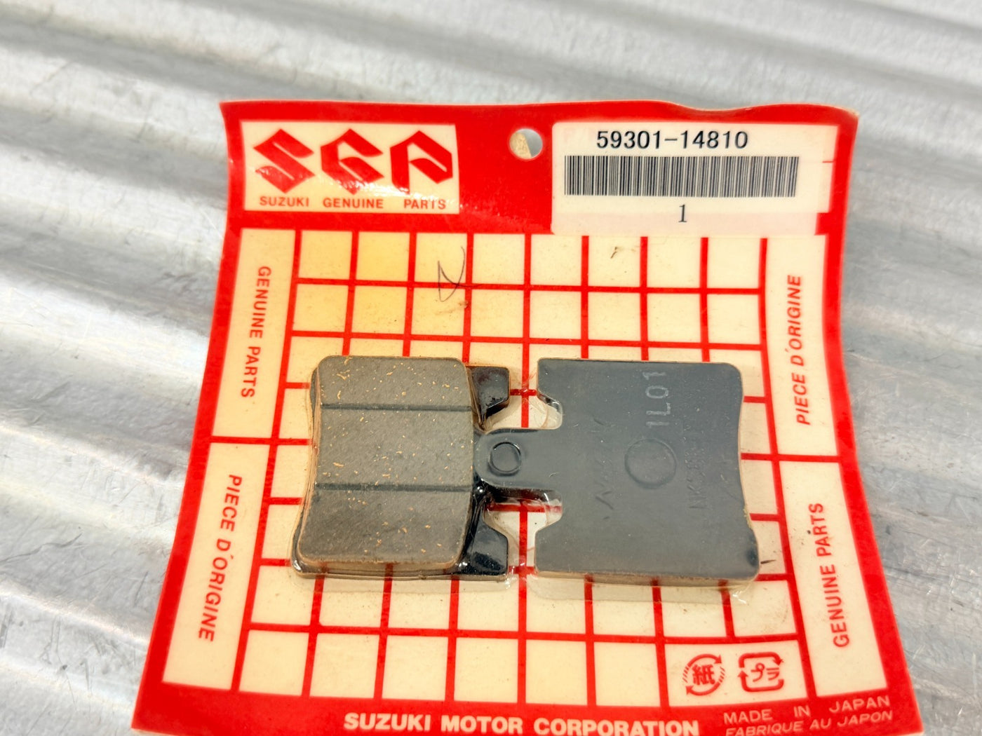 New OEM Suzuki Burgman 400 AN400 Front Brake Pads 2003-2006 59301-14810