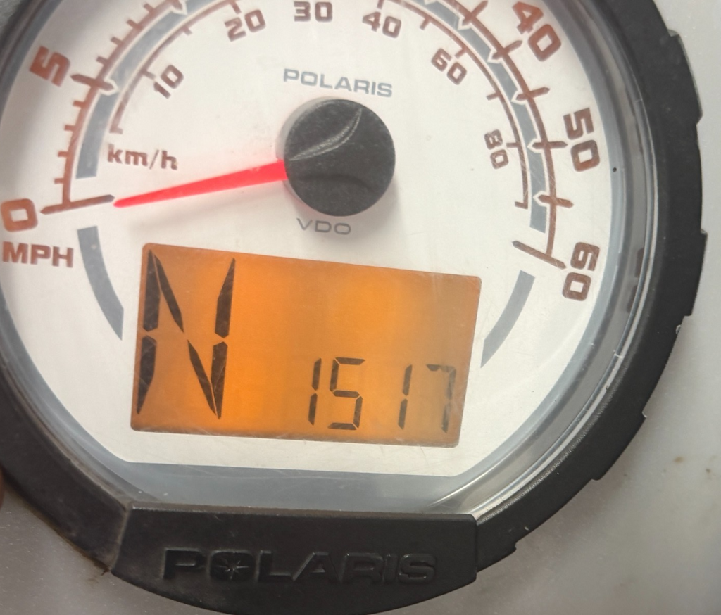 2002-2003 Polaris Sportsman 400 500 600 700 Gauge Cluster 1,517 Miles OEM