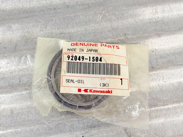 New OEM Kawasaki KX125 KX250 Front Fork Oil Seal 92049-1504