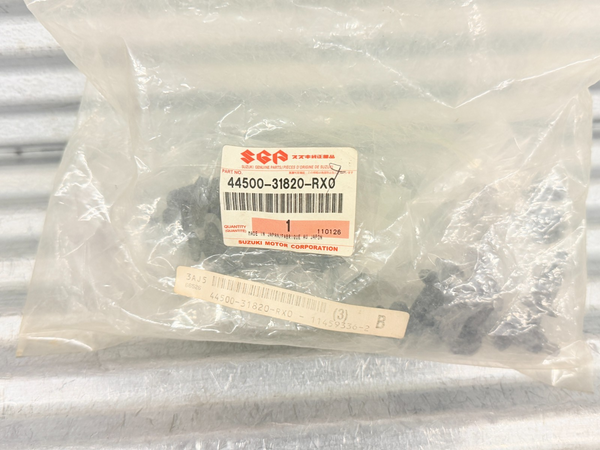 New OEM Suzuki KingQuad 450 500 750 Fuel Tank Clip & Nut Kit 44500-31820-RX0