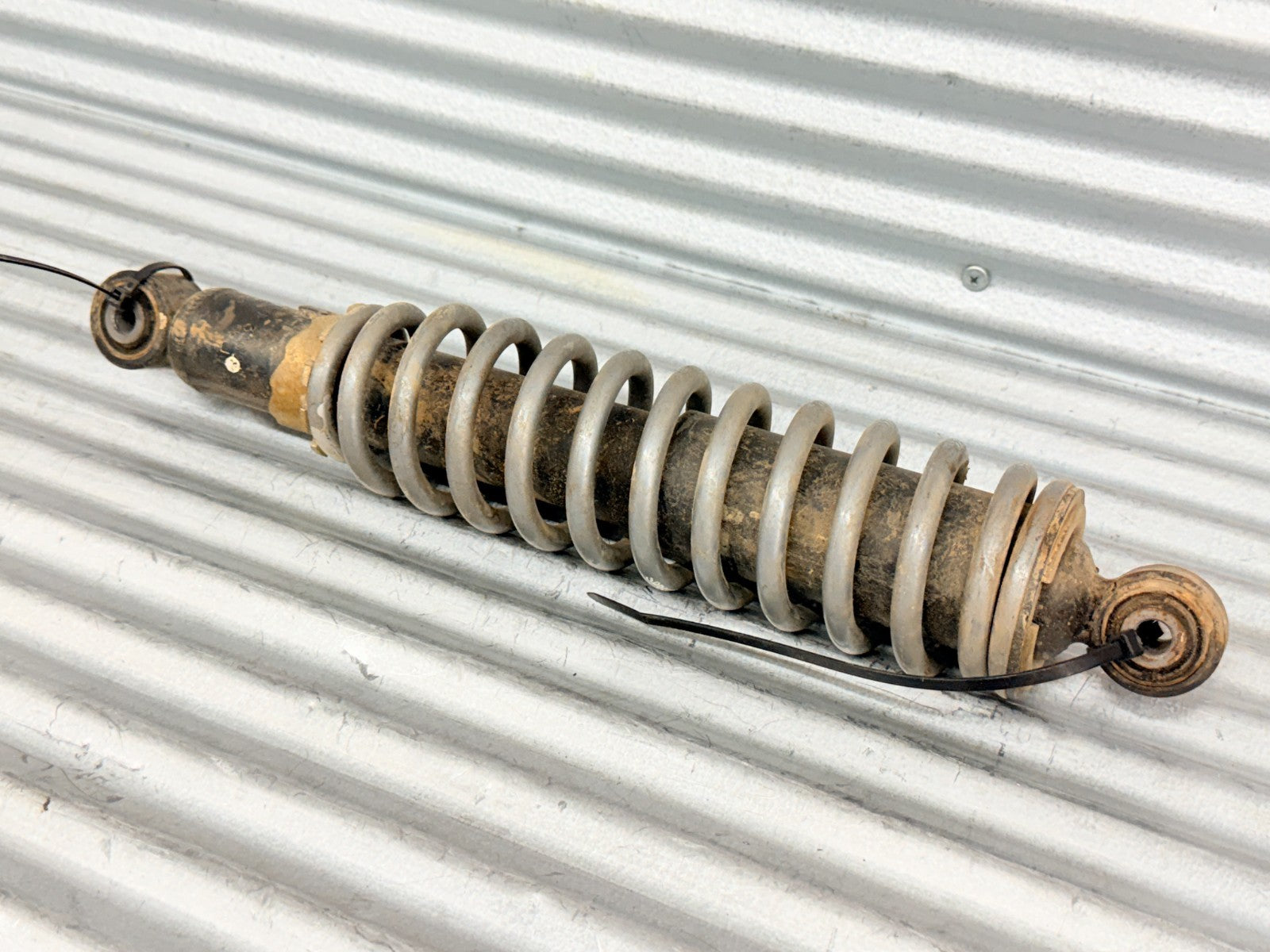 2013 Suzuki KingQuad 750 AXi Front Left Shock Suspension OEM 52100-31G20-019