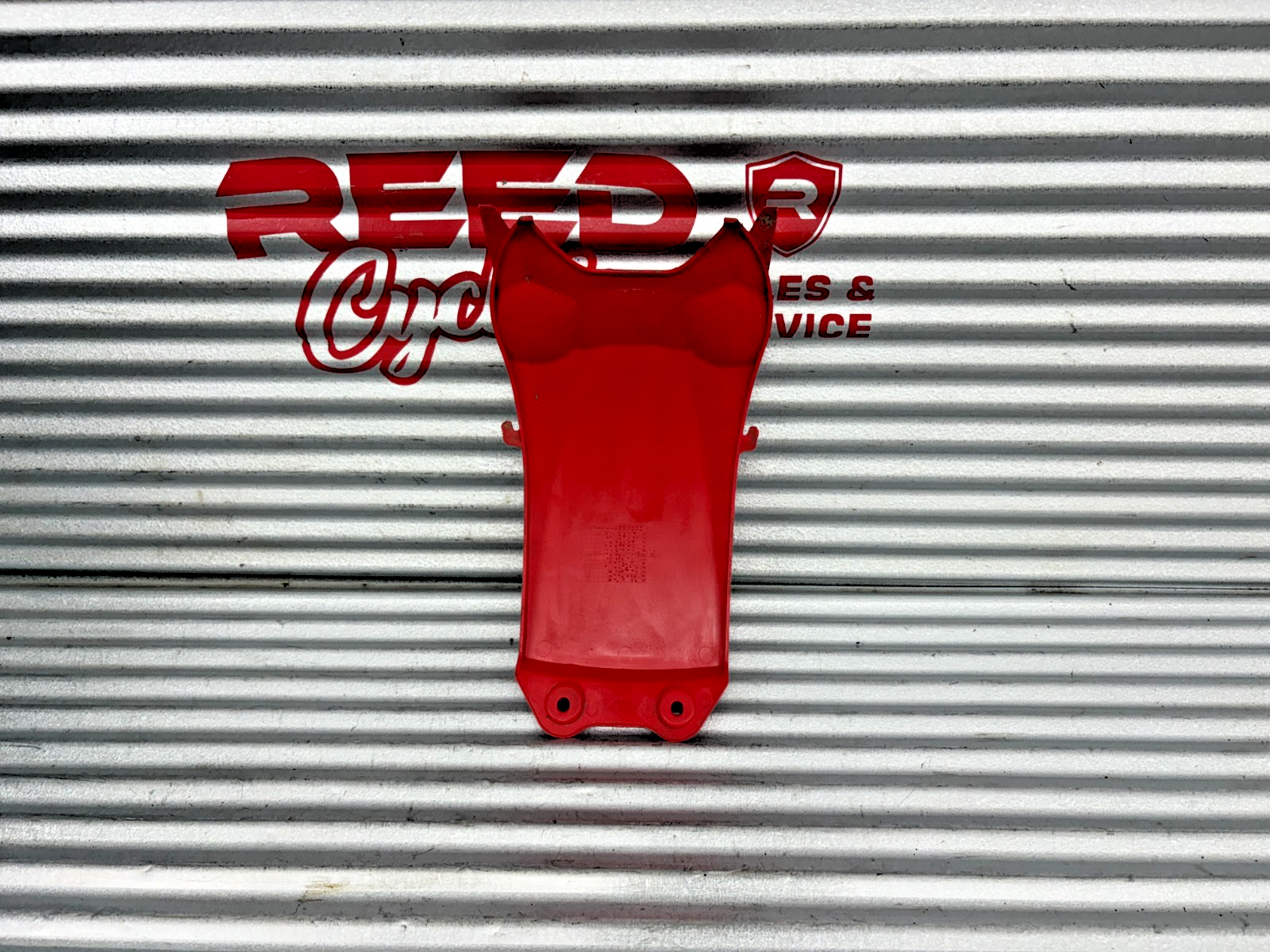 2013 Suzuki KingQuad 750 AXi Center Fender Cover Panel OEM 53119-31G02-YT9 (Red)
