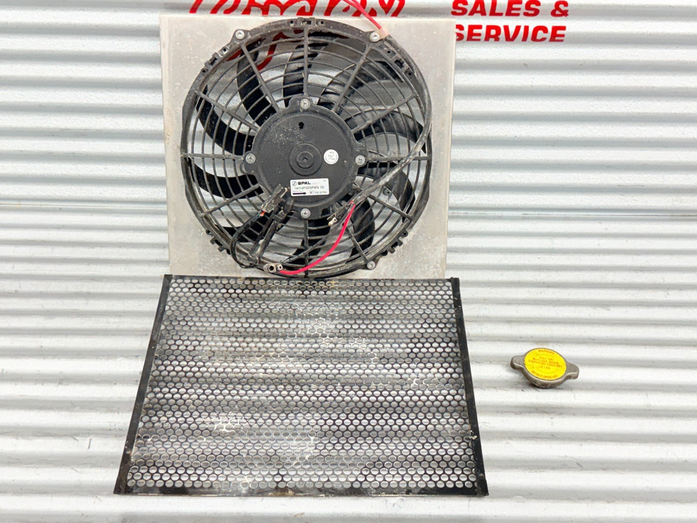 2005 Arctic Cat 500 4x4 Radiator Fan And Shroud Cap Cage OEM 0413-046 / 0413-123