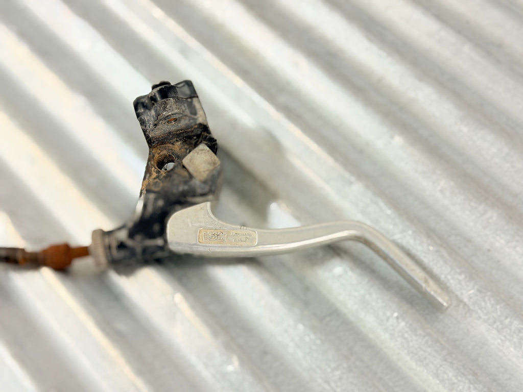 1984 Husqvarna CR WR XC OEM Brake Clutch Lever Perch Cable Assembly