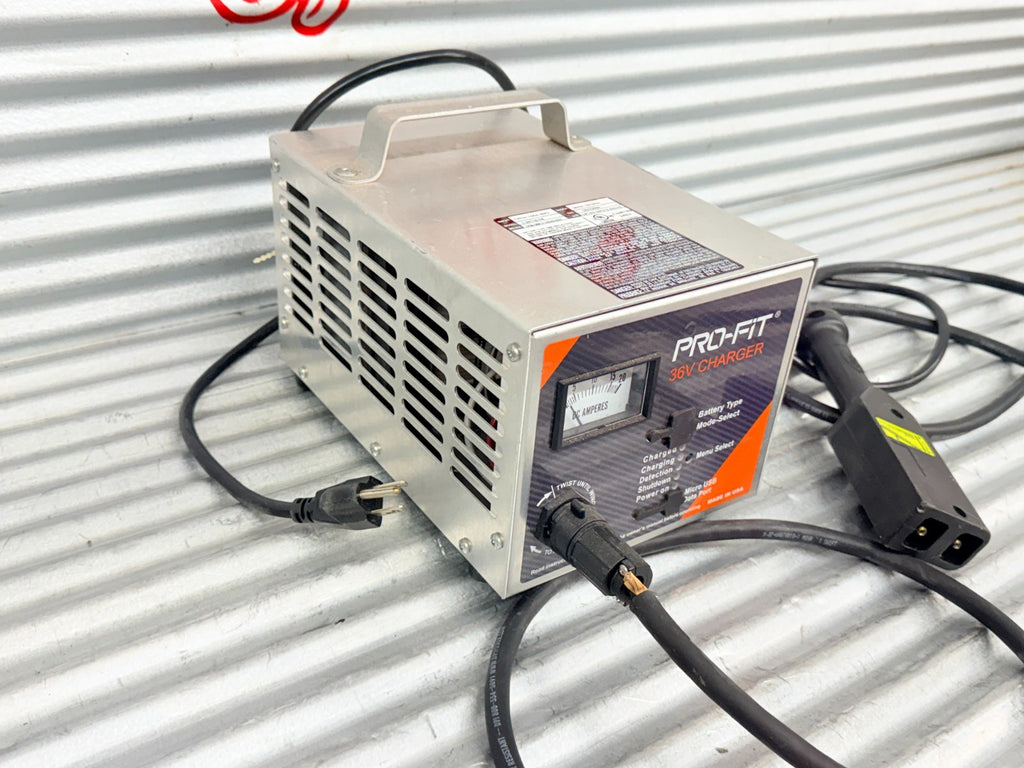 Pro-Fit 36V Golf Cart Battery Charger 18/16A Model 1-36018-04 Lead Acid