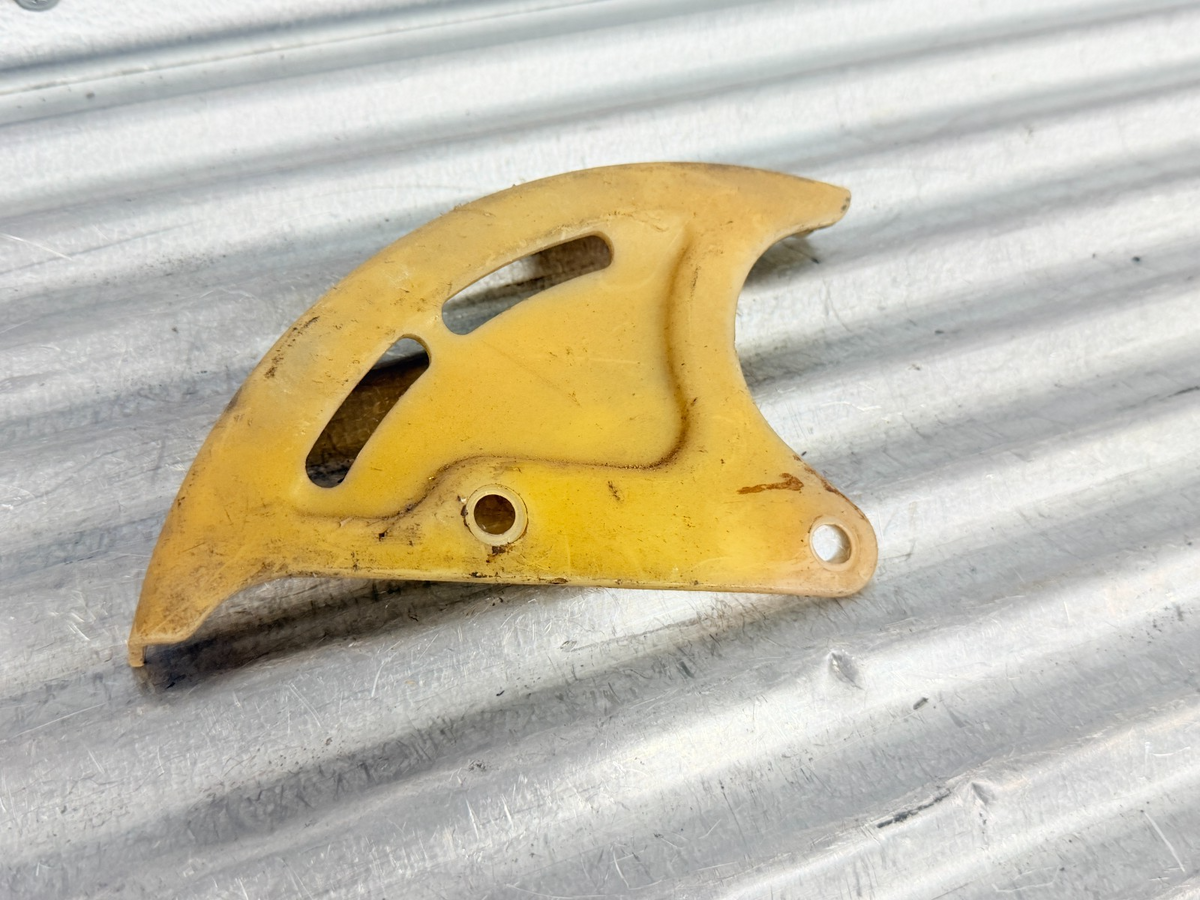 04-08 Honda CRF250R OEM Rear Brake Disc Cover Guard 43330-KZ4-J40ZA