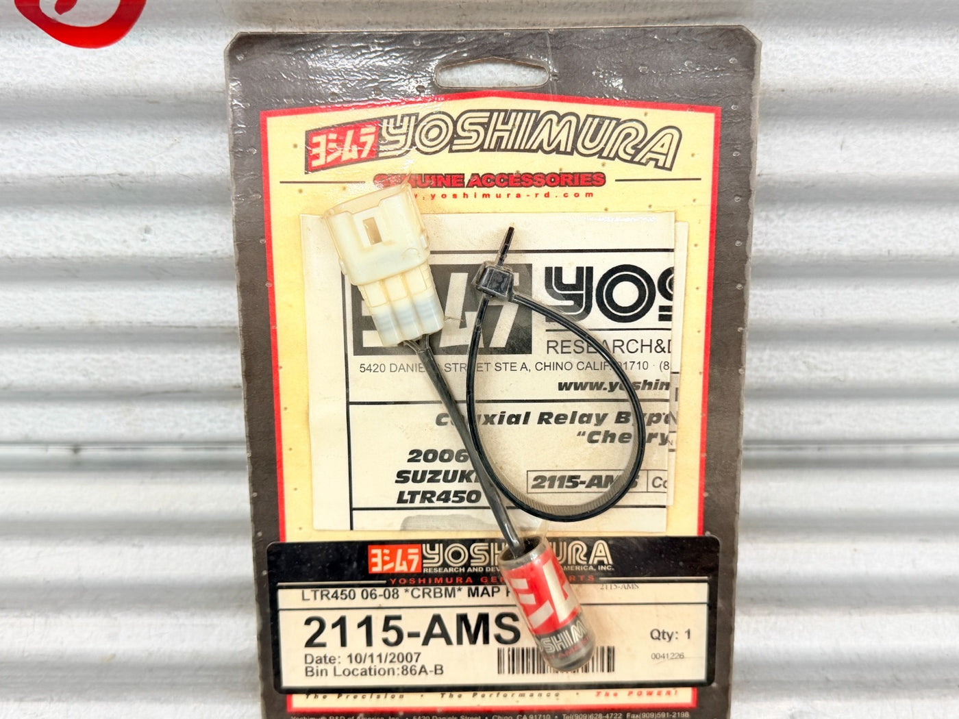 OEM Suzuki LTR450 2006-2009 Yoshimura Cherry Bomb CRBM 2115-AMS