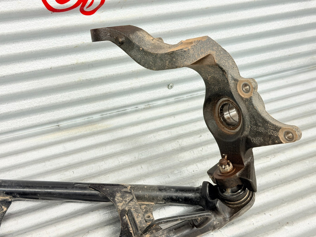 2010 Kawasaki Teryx 750 Left Front Knuckle with A-Arm OEM 39186-0096