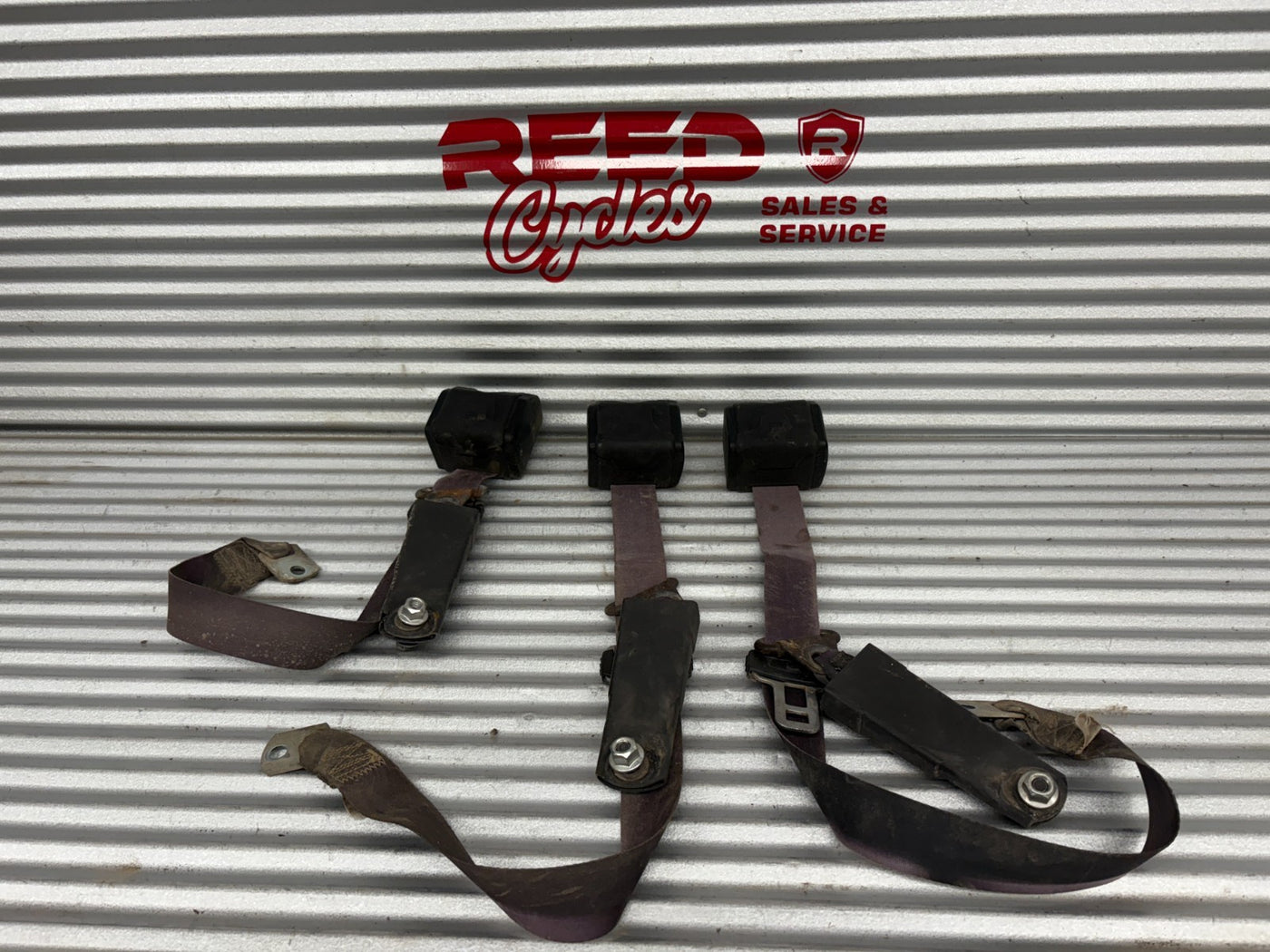 2014 Polaris Ranger 570 Crew EFI Seat Belts & Buckles Full Set OEM 2635049