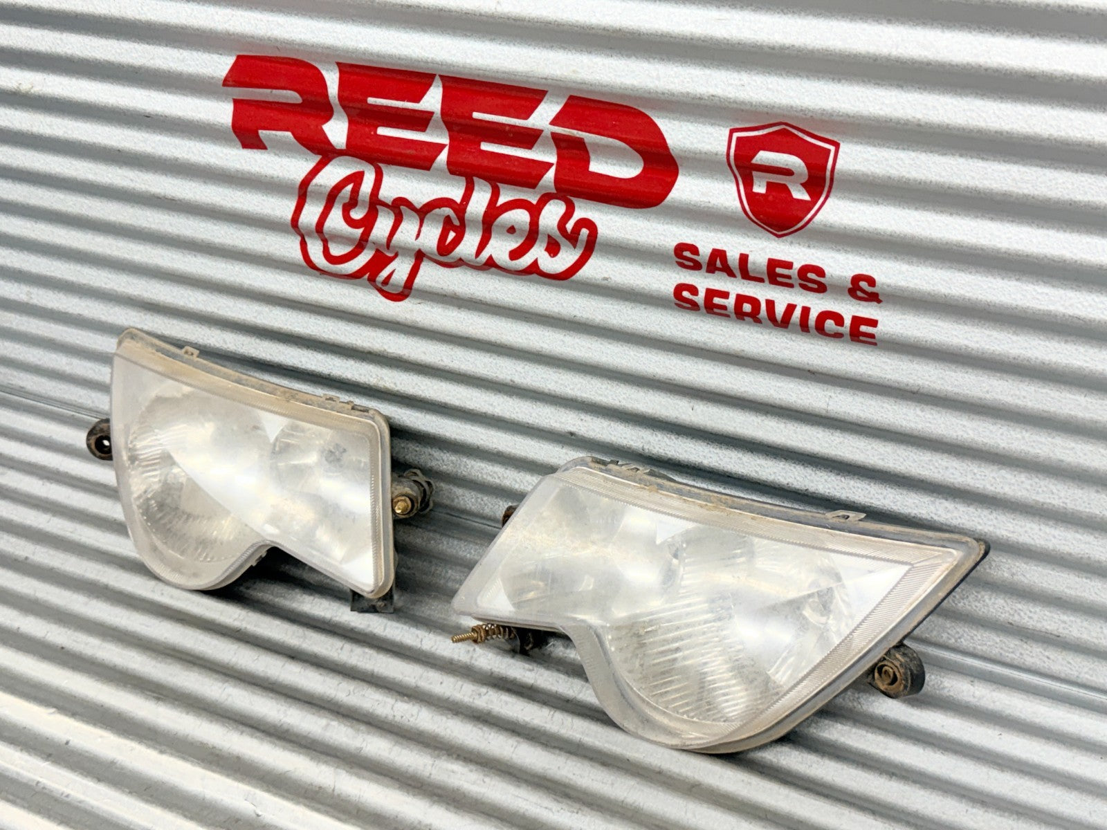 2007 Arctic Cat 400 4x4 ATV LH RH Headlight Assembly OEM 0509-028 0509-027