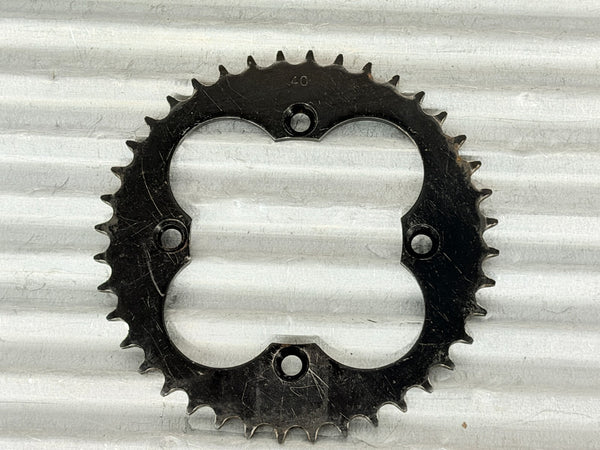 2004-2005 Honda TRX450R TRX450ER 40T Rear Chain Sprocket 520 Black