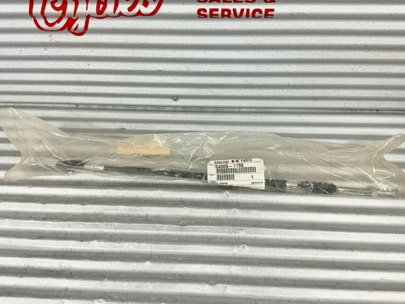 NEW OEM Kawasaki 54005-1186 Brake Cable 97-02 Prairie 300 400 4x4