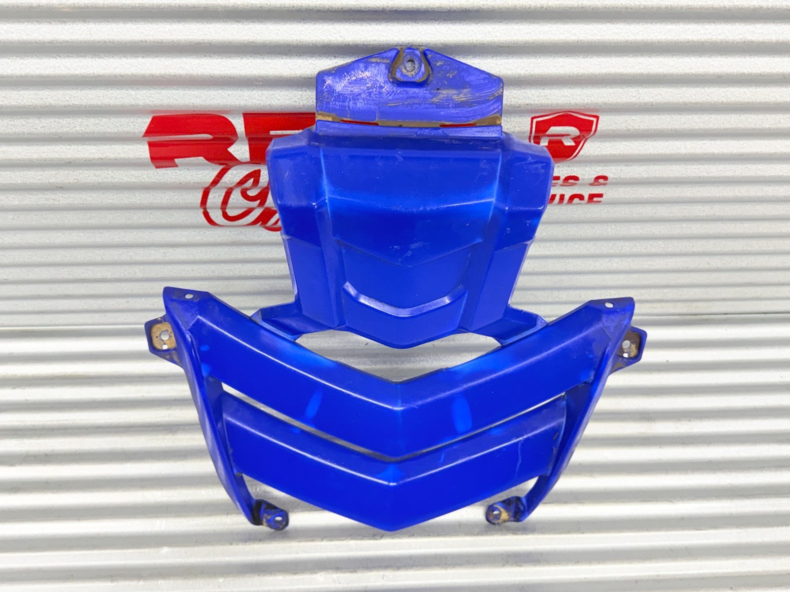 2017 Yamaha YXZ1000R EPS SS Blue Hood Insert Grill OEM 2HC-F3121-00-00
