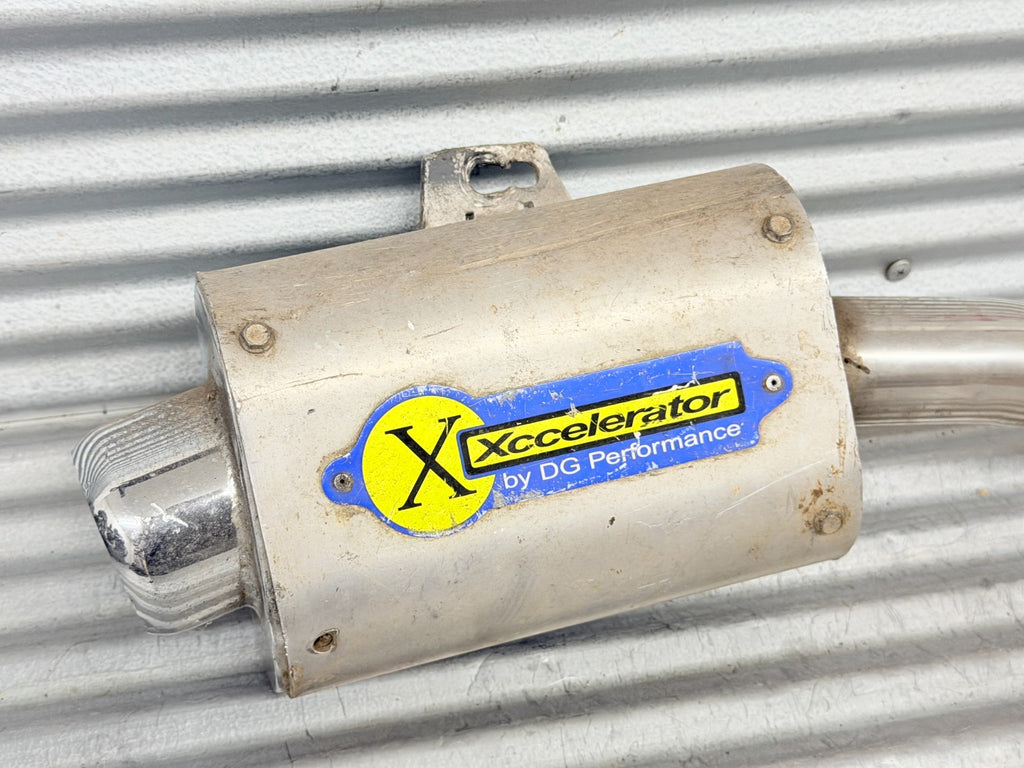Honda TRX350EX Xccelerator DG Performance Exhaust Muffler Silencer Pipe