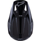 Alpinestars | SM3 | Offroad MX Helmet | Solid Black (Gloss) | Large