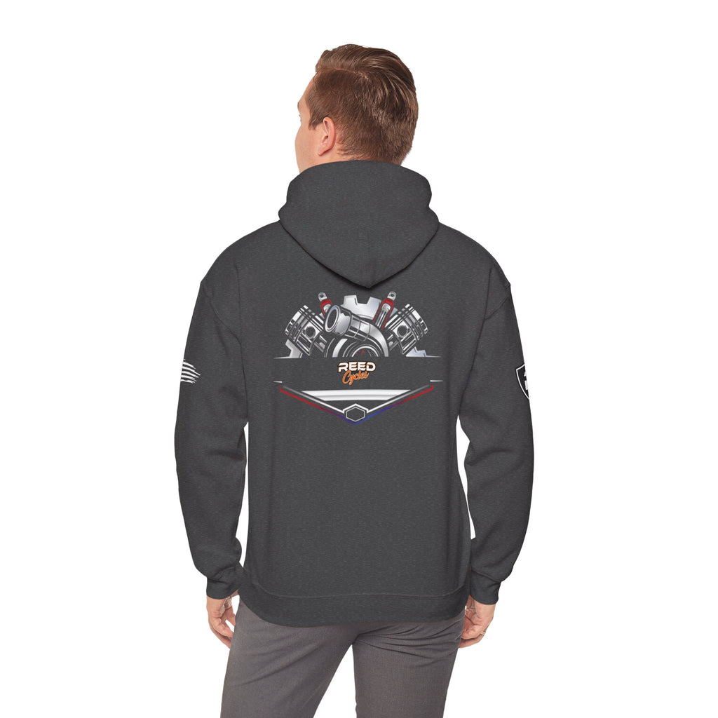 Reed Cycles Boosted Pistons Hooded Sweatshirt